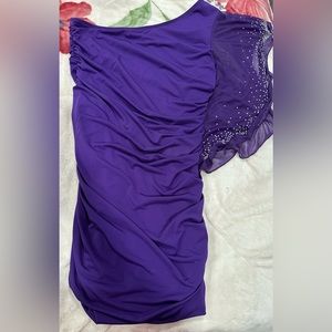 Purple dress in the size Large